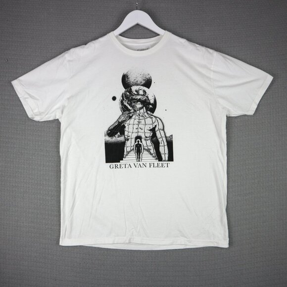 Greta Van Fleet Dreams in Gold Tour Mens XL - Picture 1 of 5